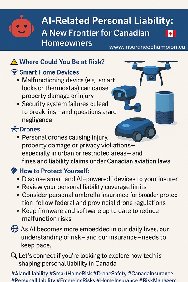 AI-related personal liability (smart devices, drones) AI-related personal liability (smart devices, drones)