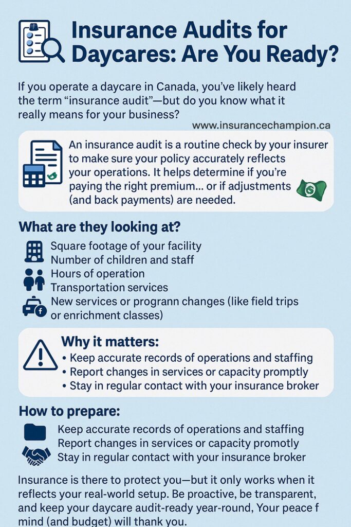📋🔍 Insurance Audits for Daycares: Are You Ready?