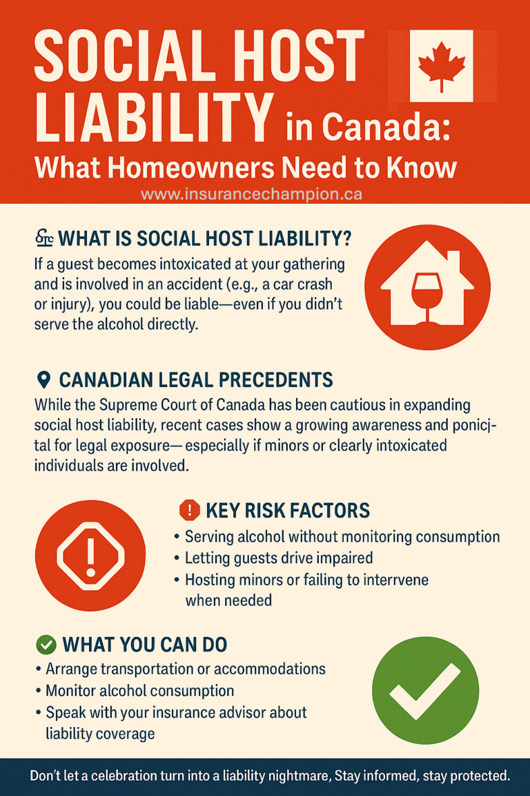 Social host liability risks