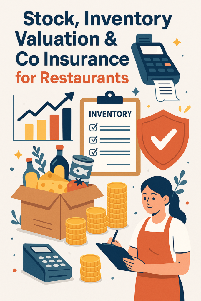 🍽️ Stock/Inventory Valuation & Co-Insurance for Restaurants 🇨🇦