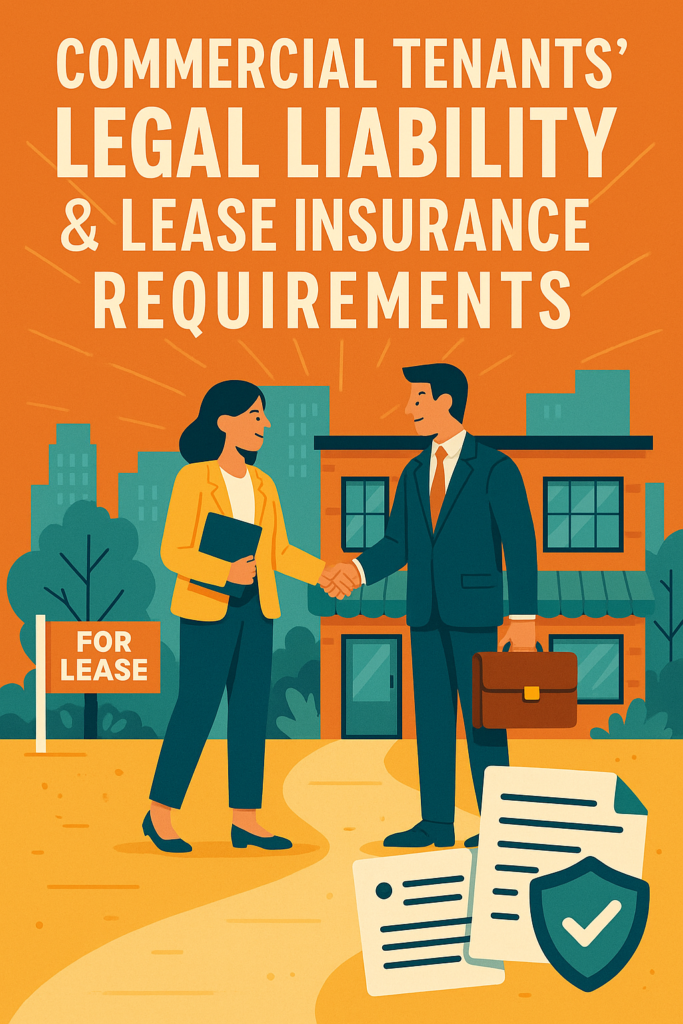🏢 Commercial Tenants’ Legal Liability & Lease Insurance Requirements in Canada 🇨🇦