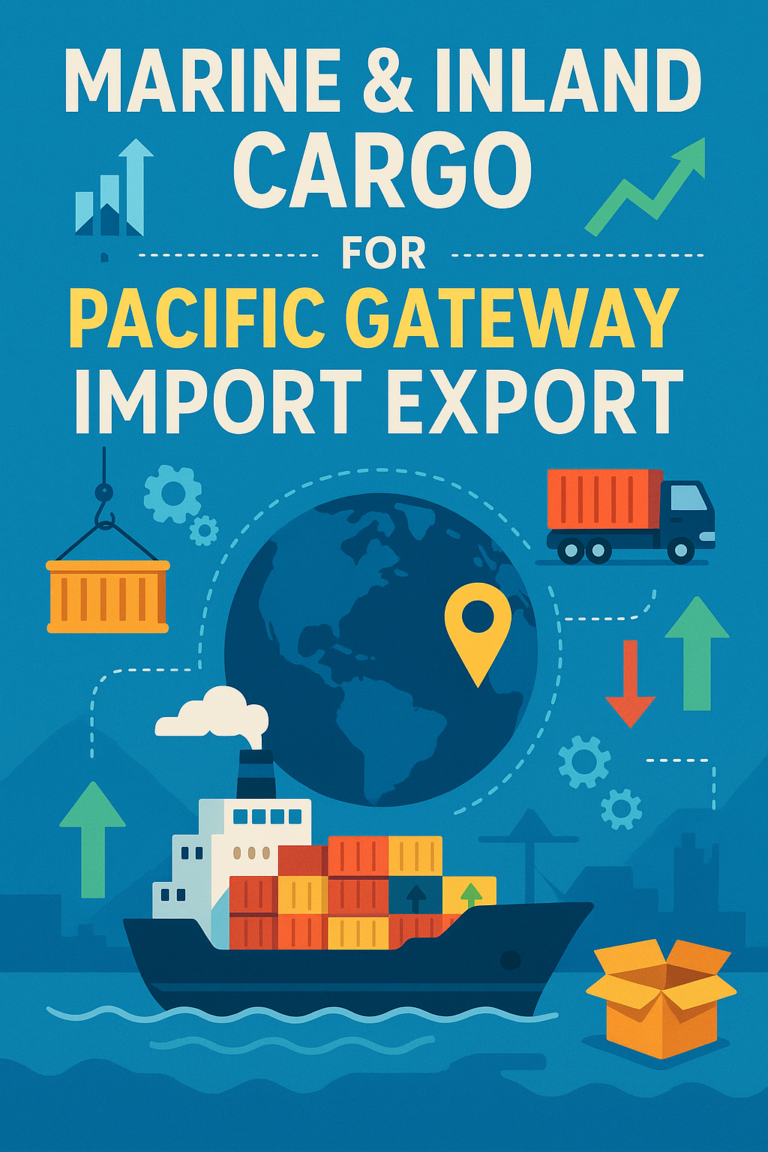 Marine and Inland Cargo Insurance British Columbia