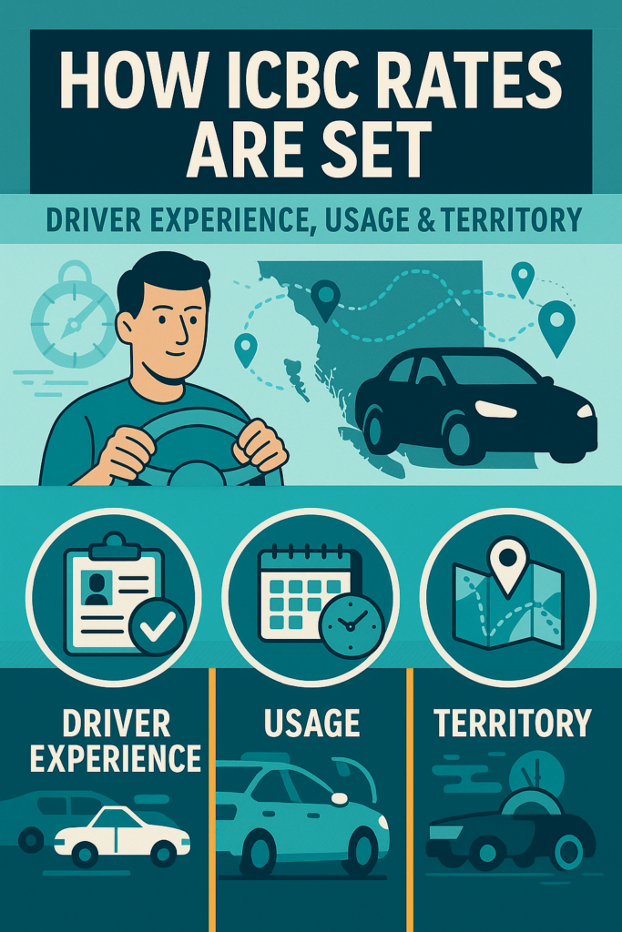 🚗 How ICBC Rates Are Set: Driver Experience, Usage & Territory 🇨🇦