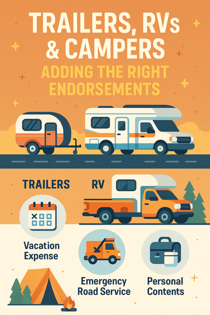 🚐 Trailers, RVs & Campers: Adding the Right Endorsements 🇨🇦