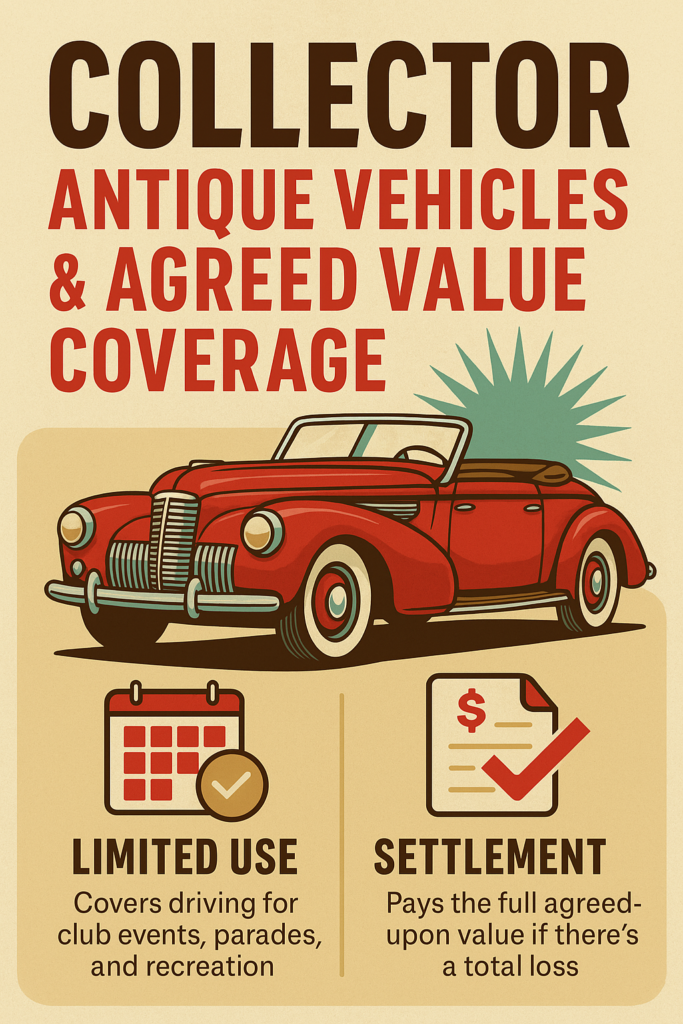 🚘✨ Collector & Antique Vehicles: Why Agreed Value Coverage Matters 🇨🇦