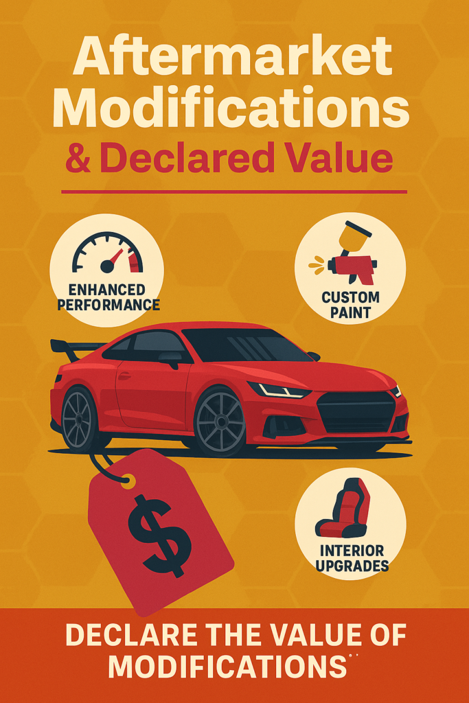 🛠️ Aftermarket Modifications & Declared Value Insurance in Canada 🚗🇨🇦