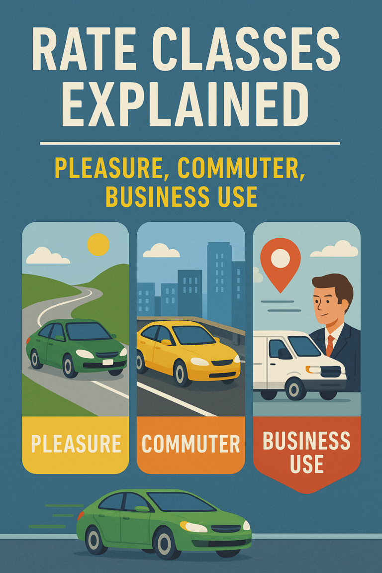 ICBC rate classes BC