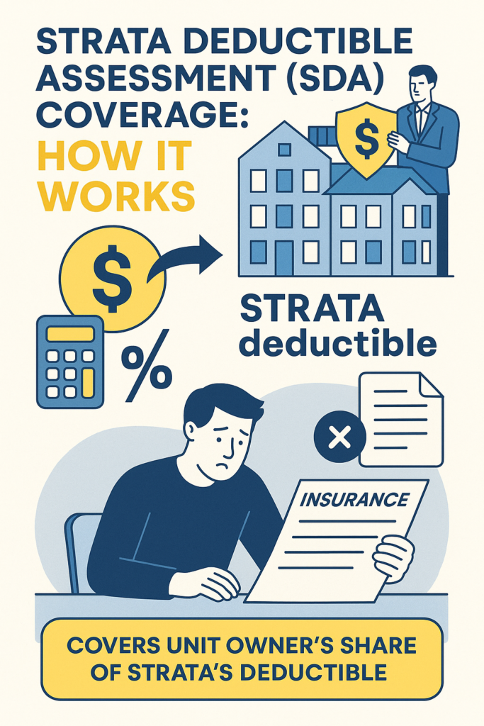 🏢 Strata Deductible Assessment (SDA) Coverage: How It Works 🇨🇦