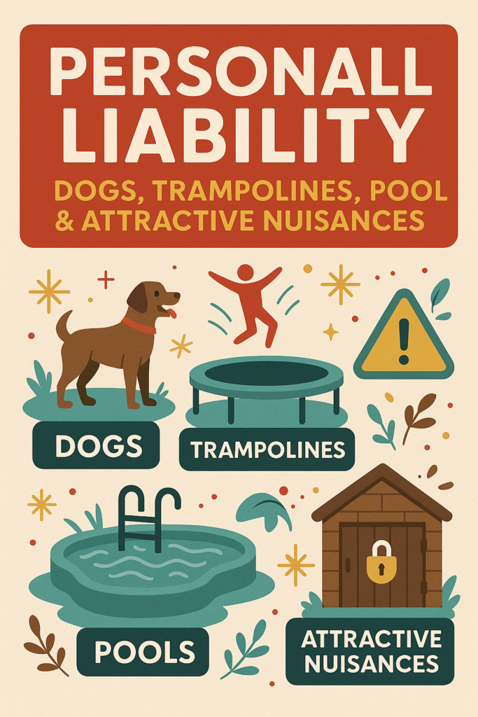 🛡️ Personal Liability: Dogs, Trampolines, Pools & Attractive Nuisances 🇨🇦 🛡️ Personal Liability: Dogs, Trampolines, Pools & Attractive Nuisances 🇨🇦