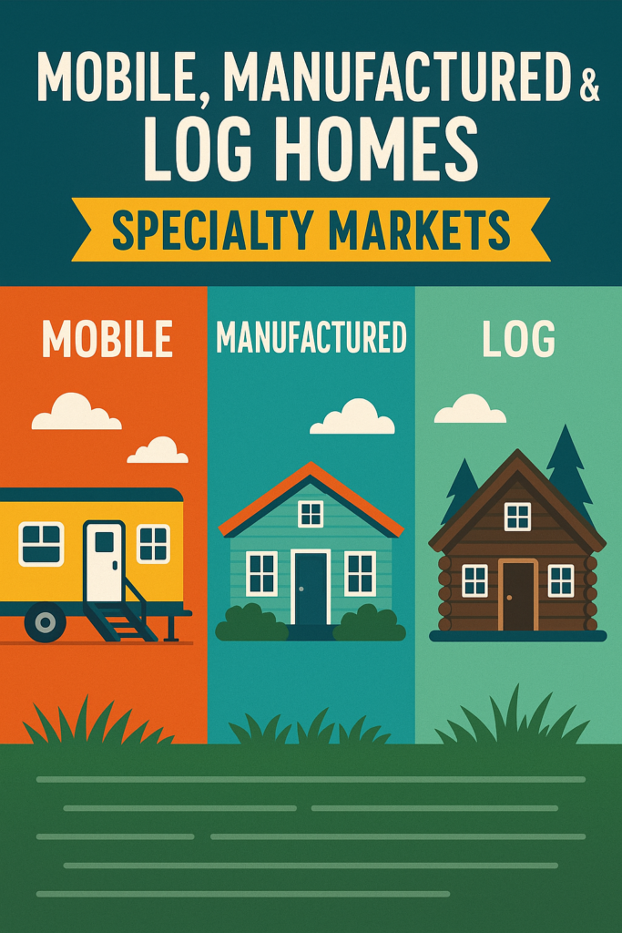🏡 Mobile, Manufactured & Log Homes: Specialty Insurance Markets in Canada 🌲🇨🇦 🏡 Mobile, Manufactured & Log Homes: Specialty Insurance Markets in Canada 🌲🇨🇦