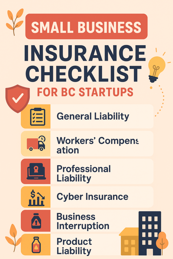 🚀 Small Business Insurance Checklist for BC Startups 🇨🇦