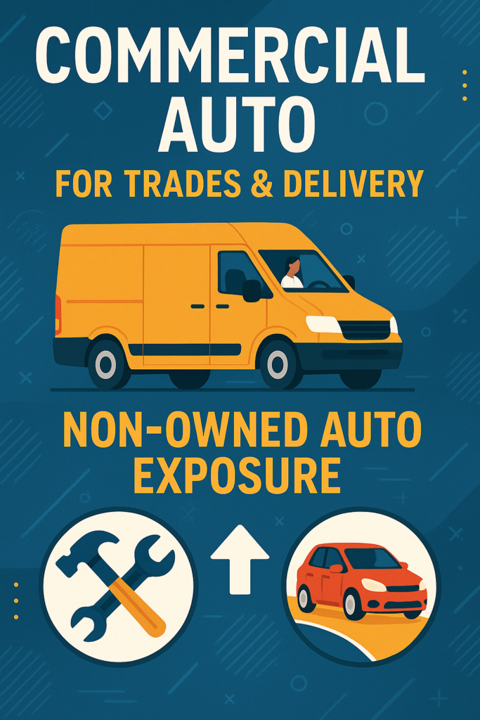 🚚 Commercial Auto for Trades & Delivery: Non-Owned Auto Exposure 🇨🇦