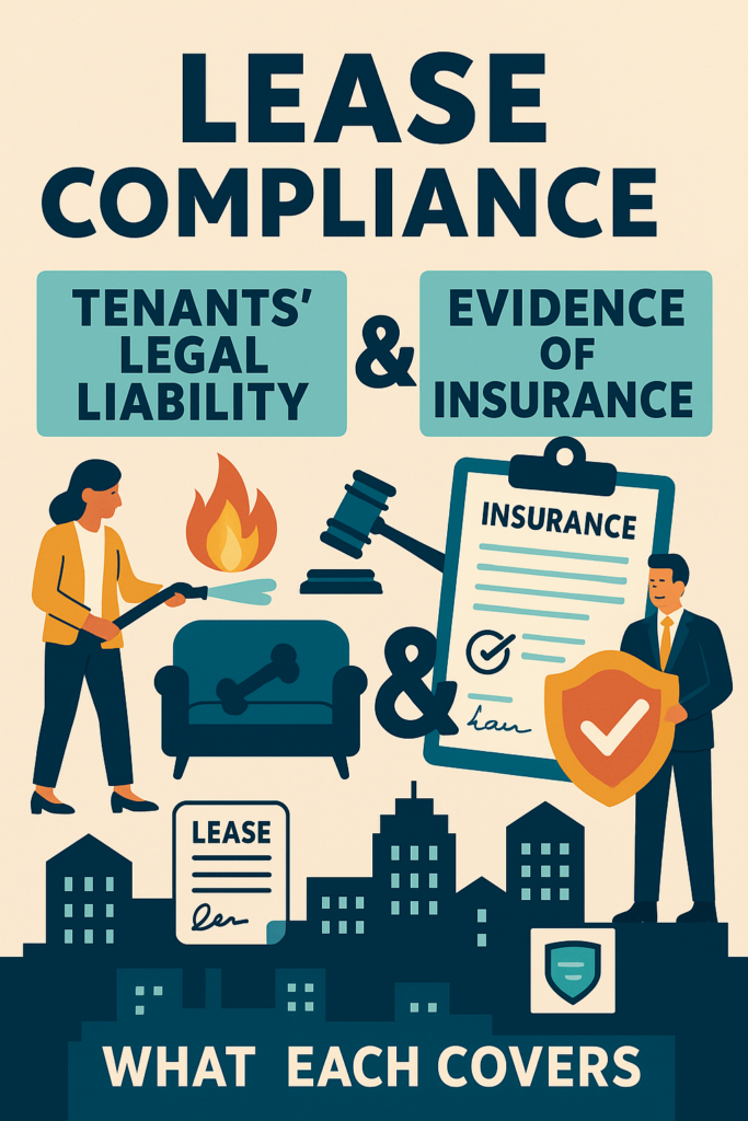 🏢 Lease Compliance: Tenants’ Legal Liability & Evidence of Insurance 🇨🇦
