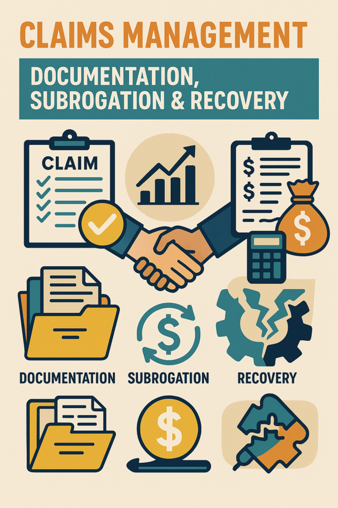 📂 Claims Management: Documentation, Subrogation & Recovery 🇨🇦
