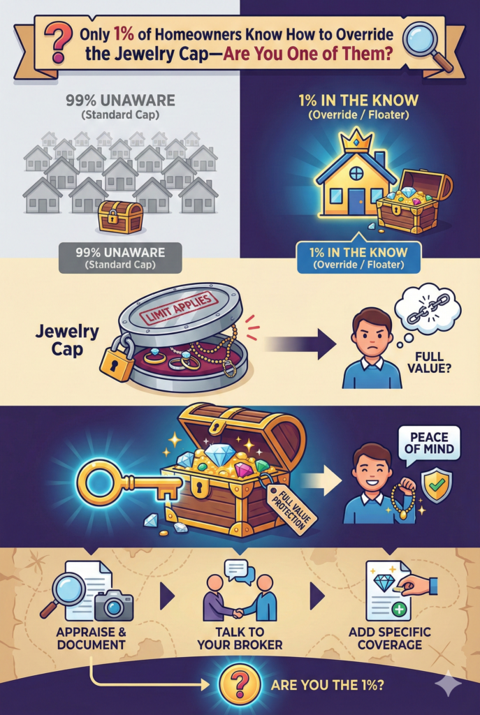 Only 1% of Homeowners Know How to Override the Jewelry Cap—Are You One of Them?